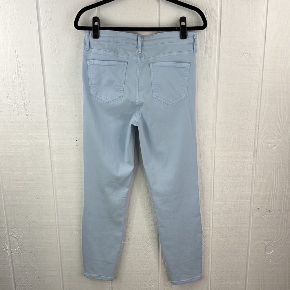 Buffalo Women's Size 8 Havana Hi-Rise Soft Stretch Ankle Skinny Light Blue Jeans - Picture 5 of 11